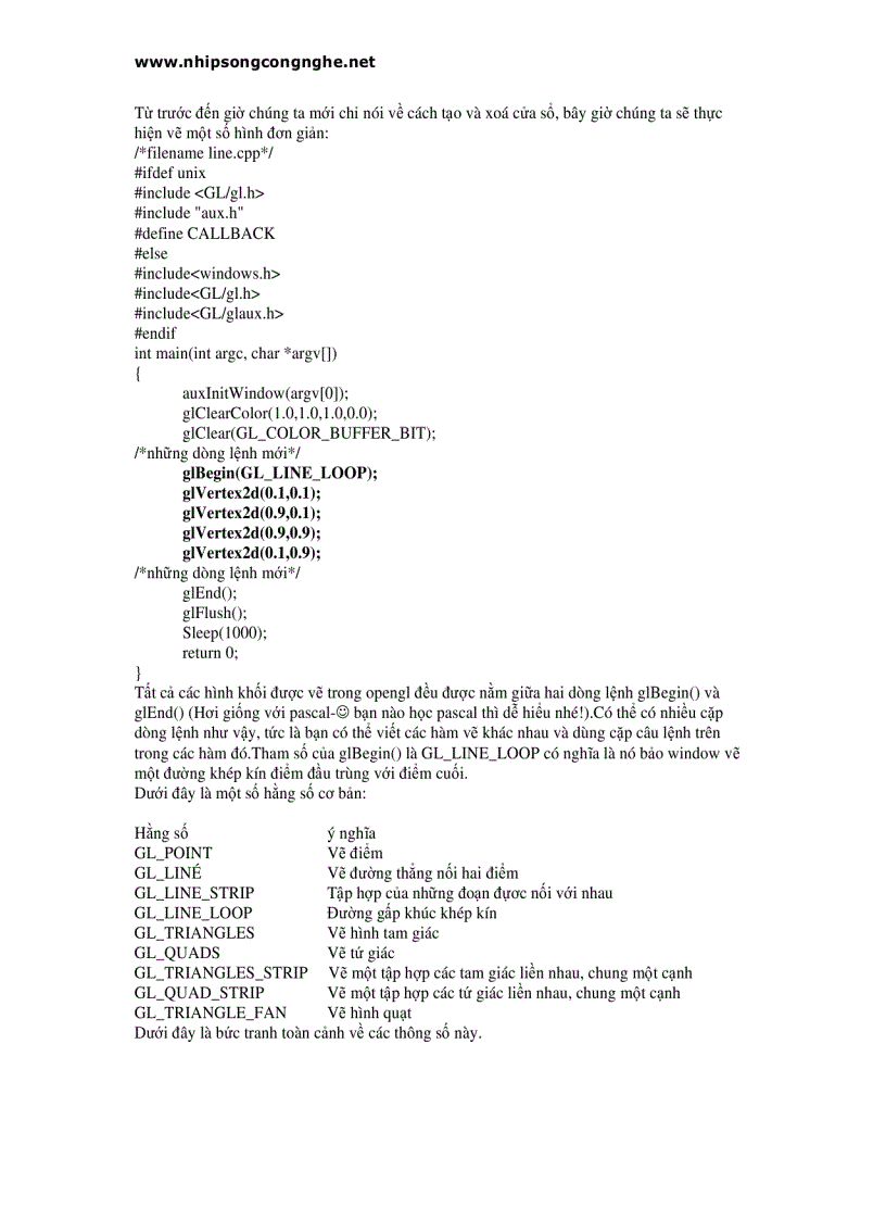 image for page Lập trình OpenLG với thư viện AUV