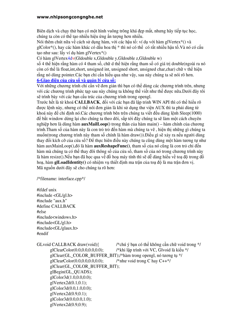 image for page Lập trình OpenLG với thư viện AUV