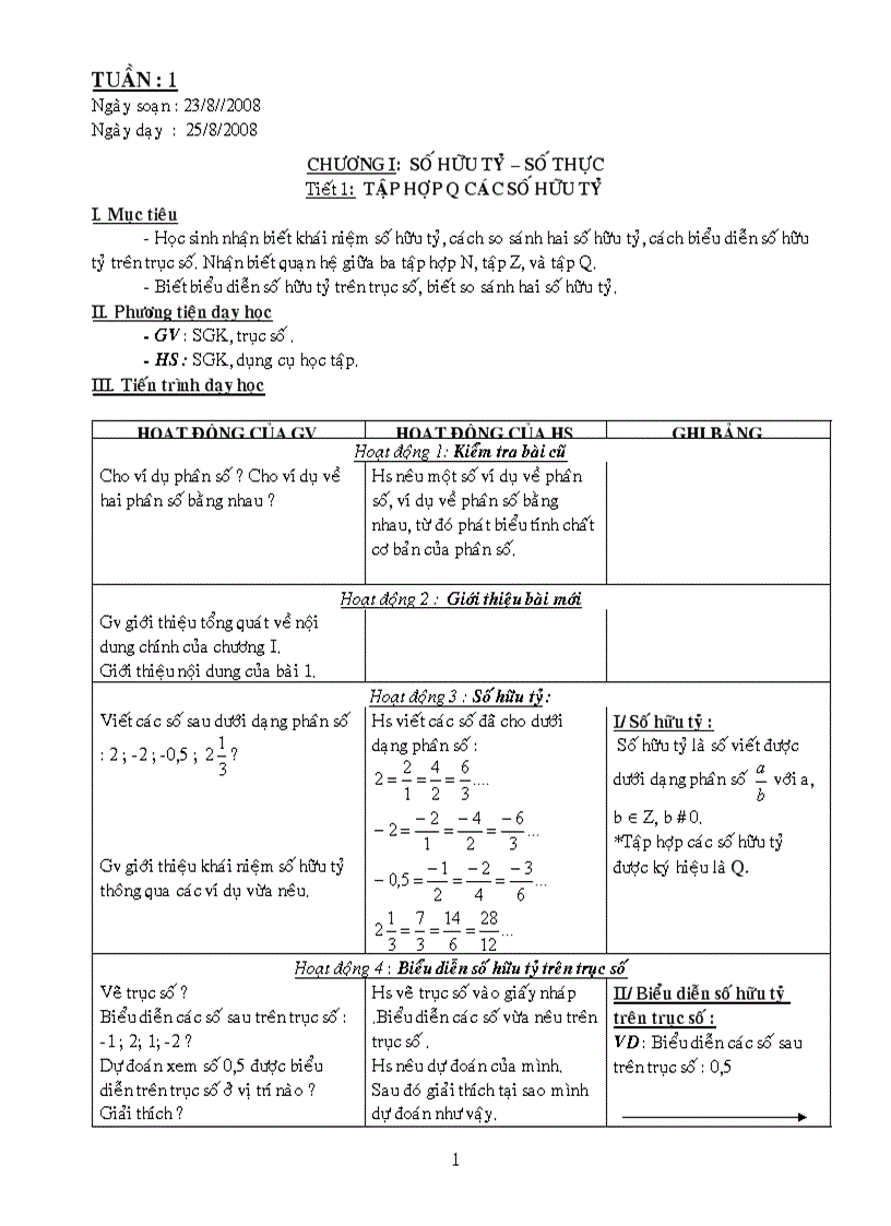 image for page Giáo án Đại số