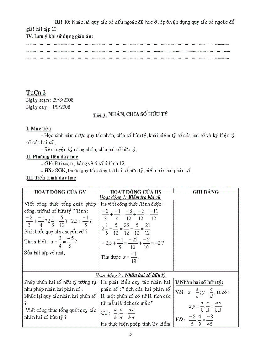 image for page Giáo án Đại số