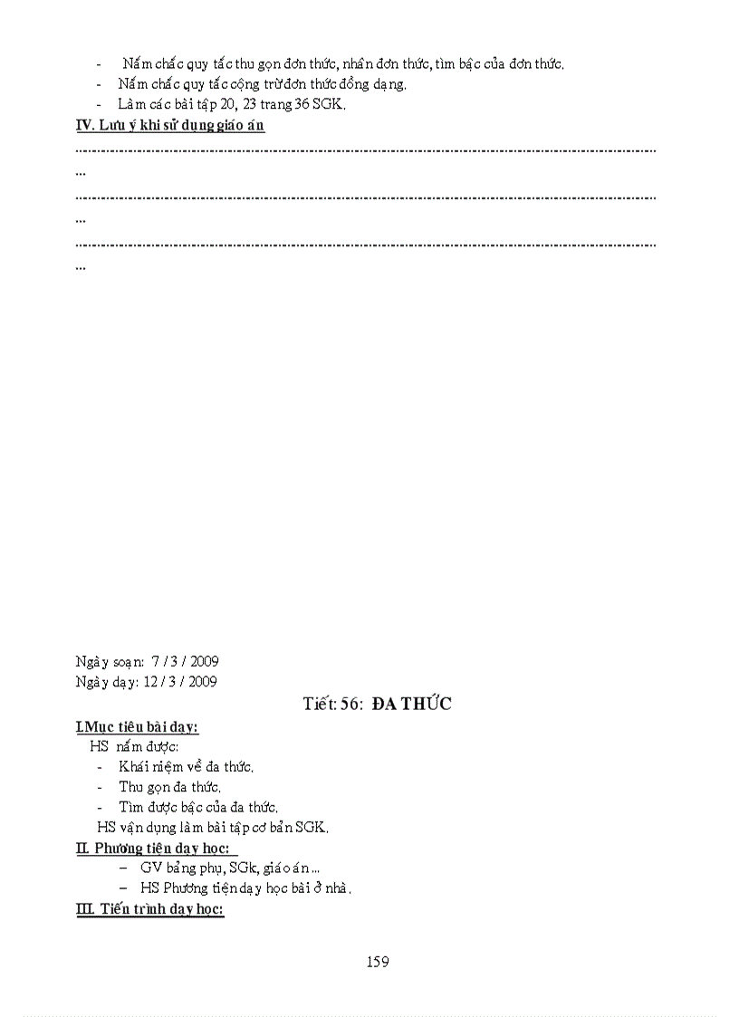 image for page Giáo án Đại số