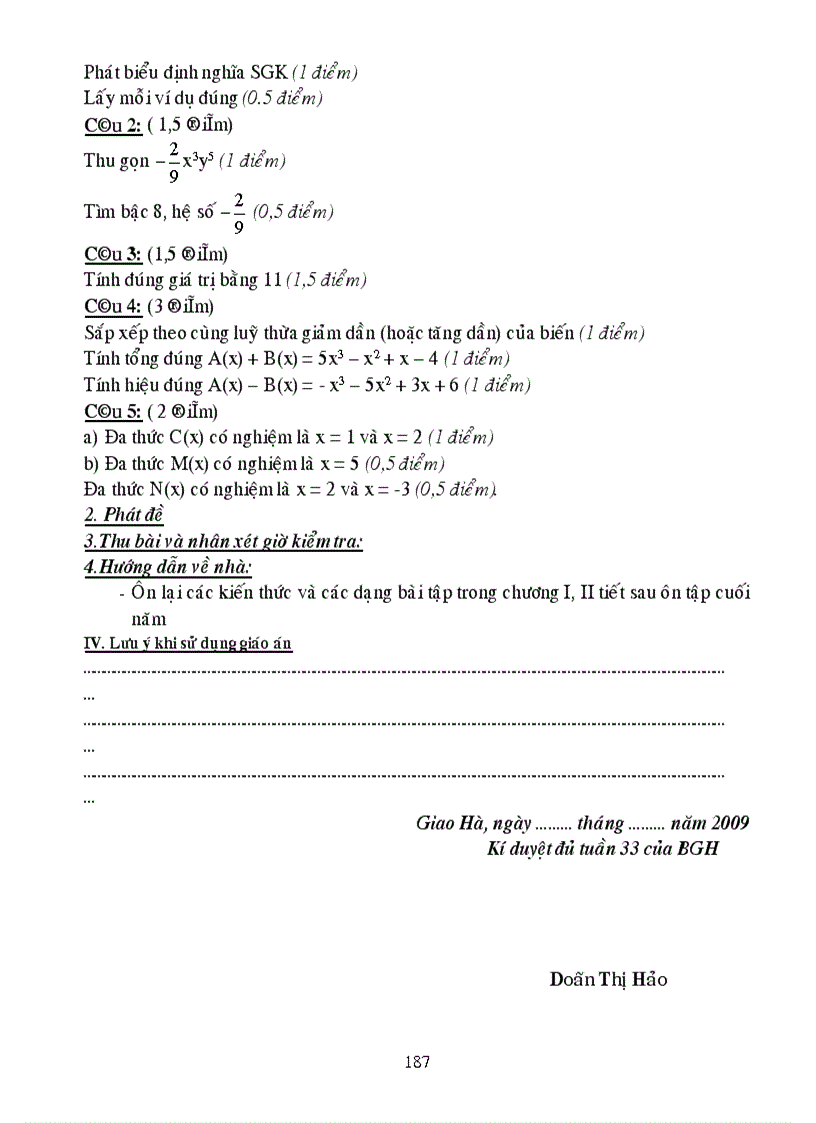 image for page Giáo án Đại số