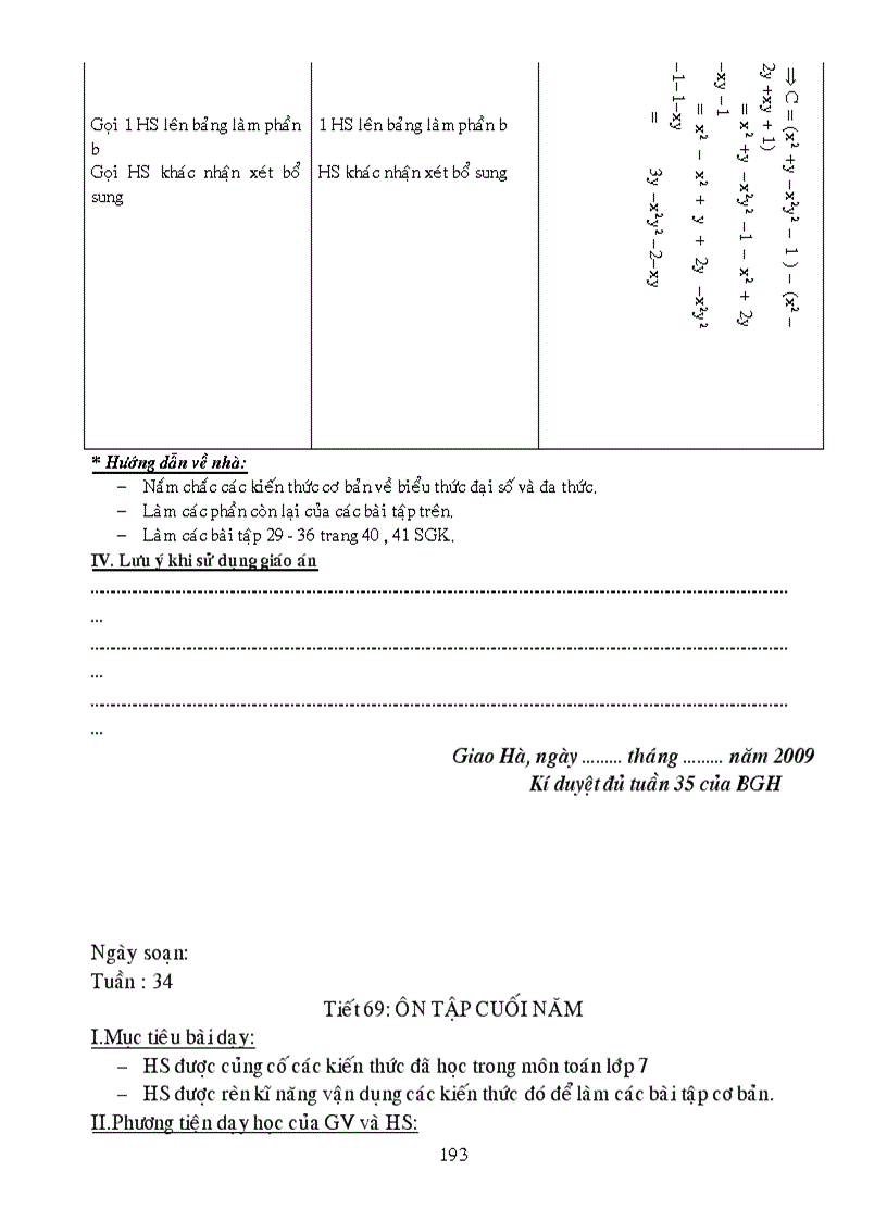 image for page Giáo án Đại số