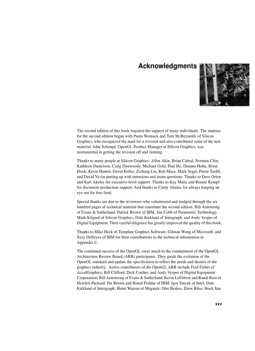 image for page OpenGL Programming Guide Second Edition