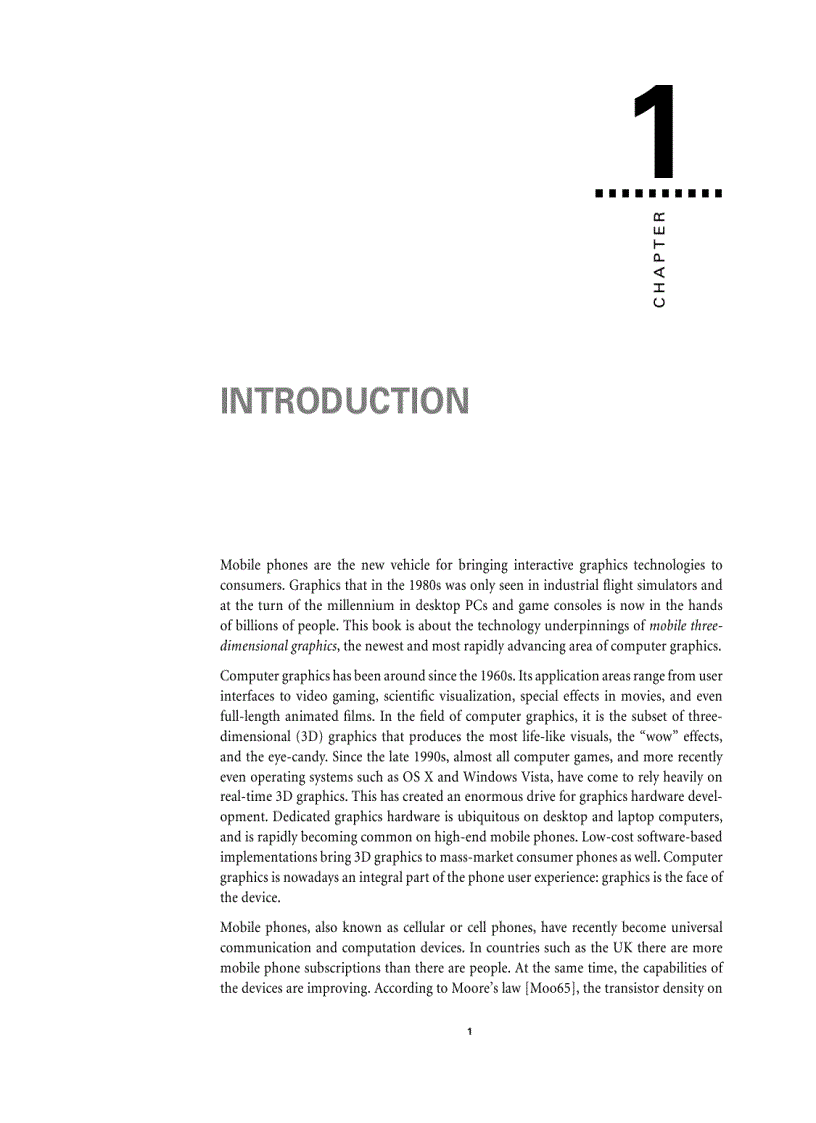 image for page Mobile 3D Graphics with OpenGL ES and M3G