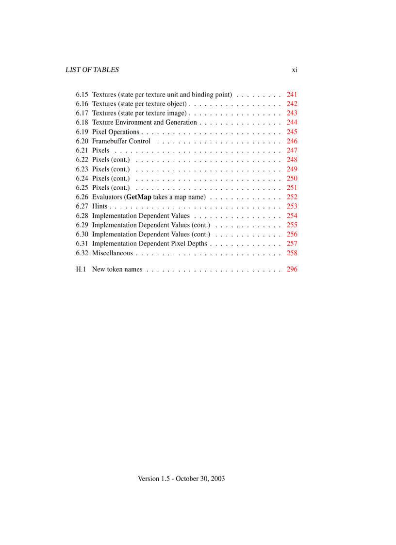 image for page The OpenGL Graphics System