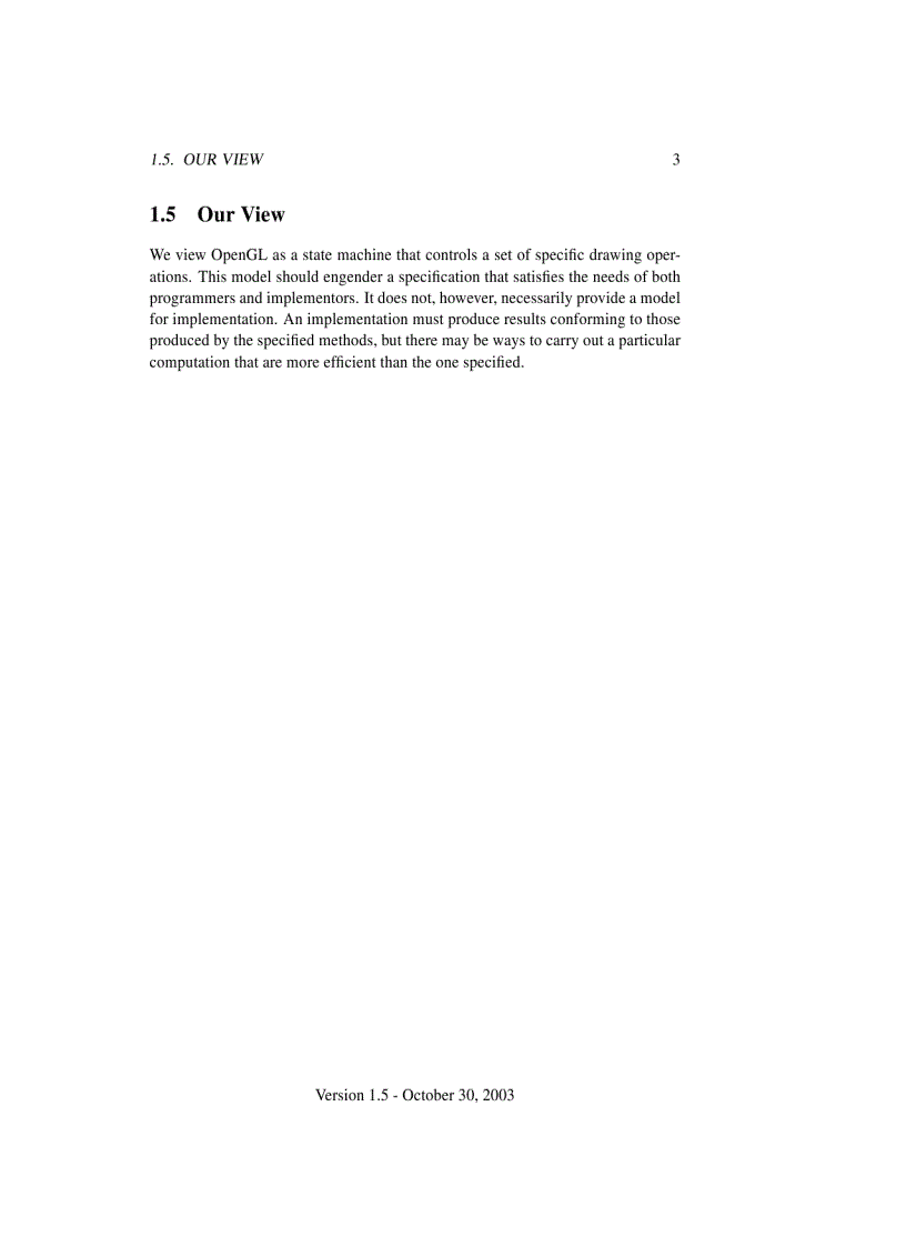 image for page The OpenGL Graphics System