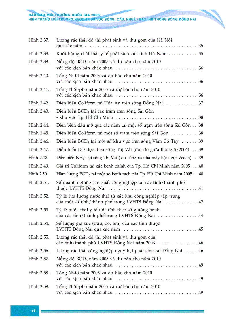 image for page Báo cáo môi trường quốc gia 2006