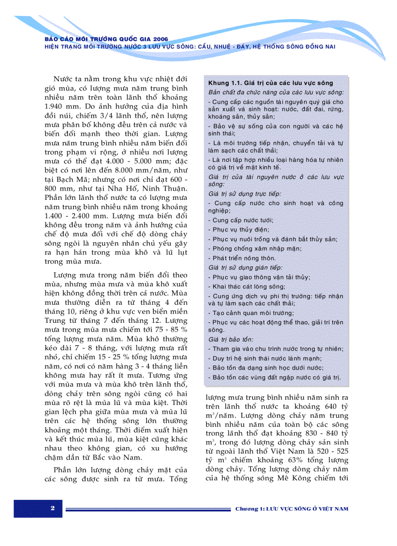 image for page Báo cáo môi trường quốc gia 2006