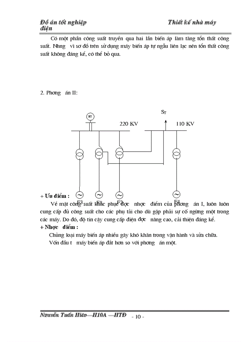 image for page Thiết kế phần điện nhà máy nhiệt điện gồm 4 tổ máy công suất mỗi máy là 100 MW