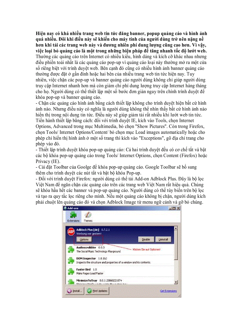image for page Tuyệt chiêu tiết kiệm và tăng tốc khi lướt web 1