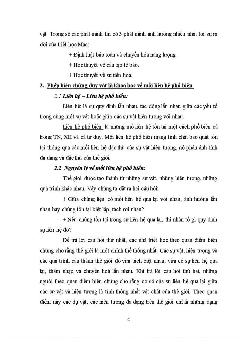 image for page Phép biện chứng về mối liên hệ phổ biến 1