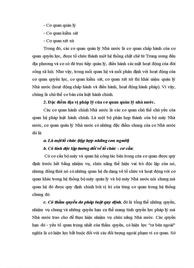 image for page Địa vị pháp lí của các cơ quan hành chính trong bộ máy nhà nước