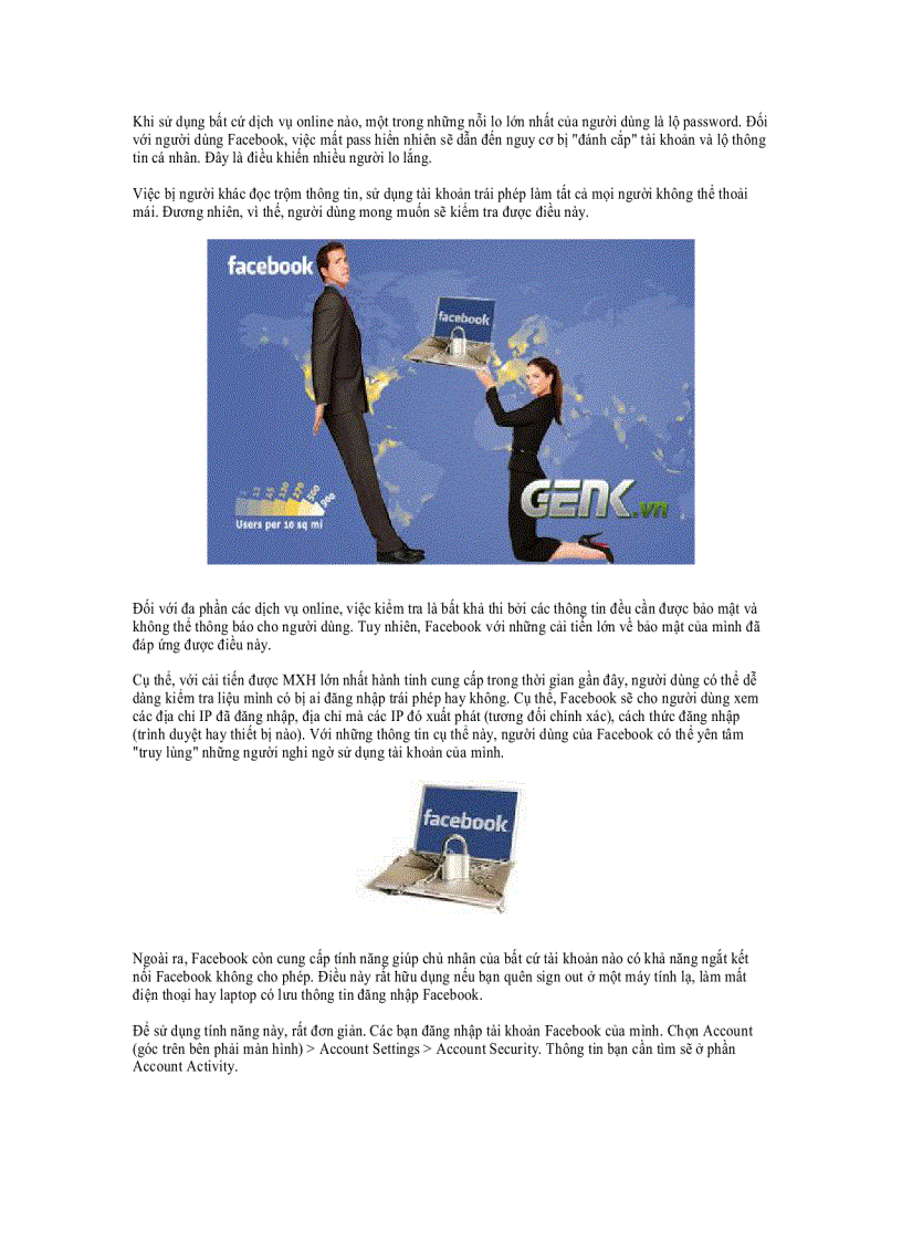 image for page Bảo mật tài khoản Facebook an toàn và hiệu quả