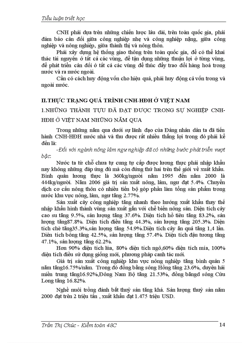 image for page CNH HĐH thực trạng và giải pháp