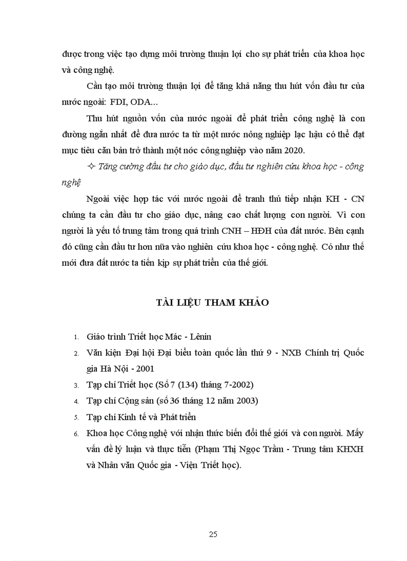 image for page CNH HĐH dưới góc nhìn triết học