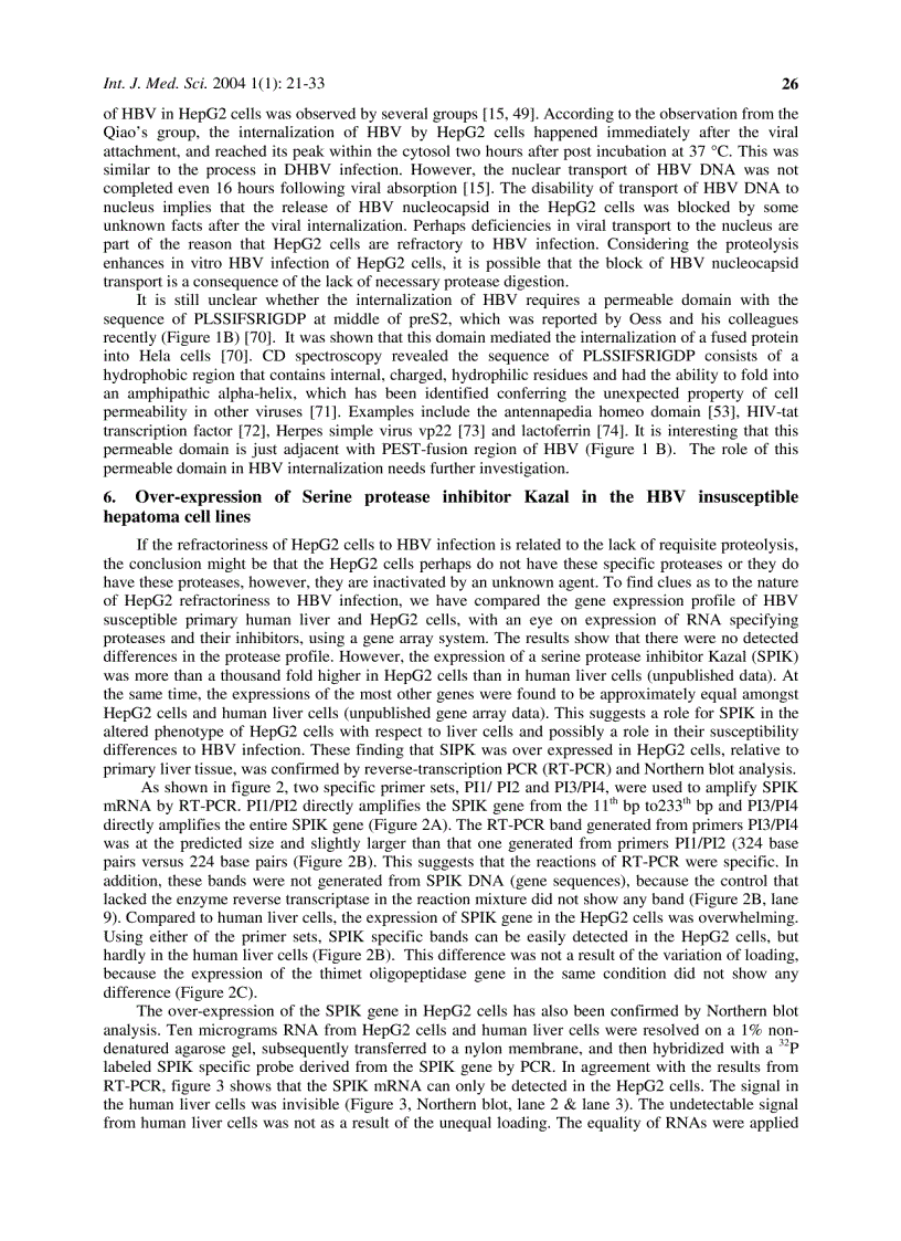 image for page Báo cáo y học Study of the early steps of the Hepatitis B Virus life cycle