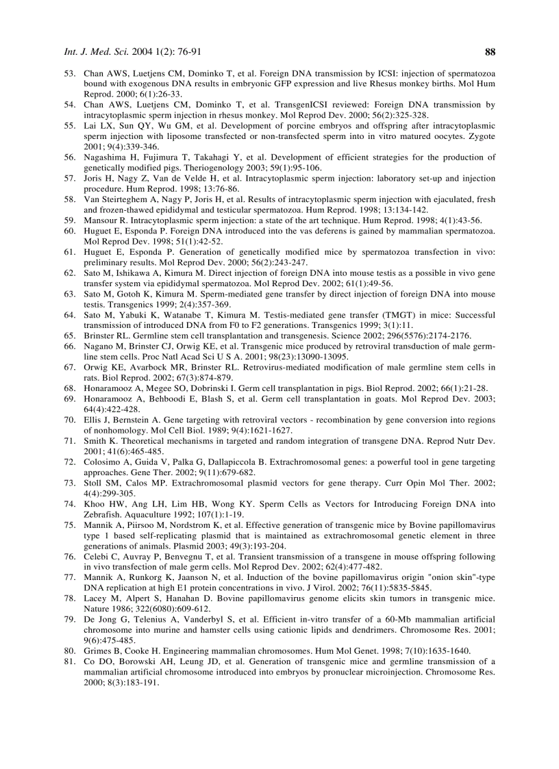 image for page Báo cáo y học Gene Therapy The Potential Applicability of Gene Transfer Technology to the Human Germline