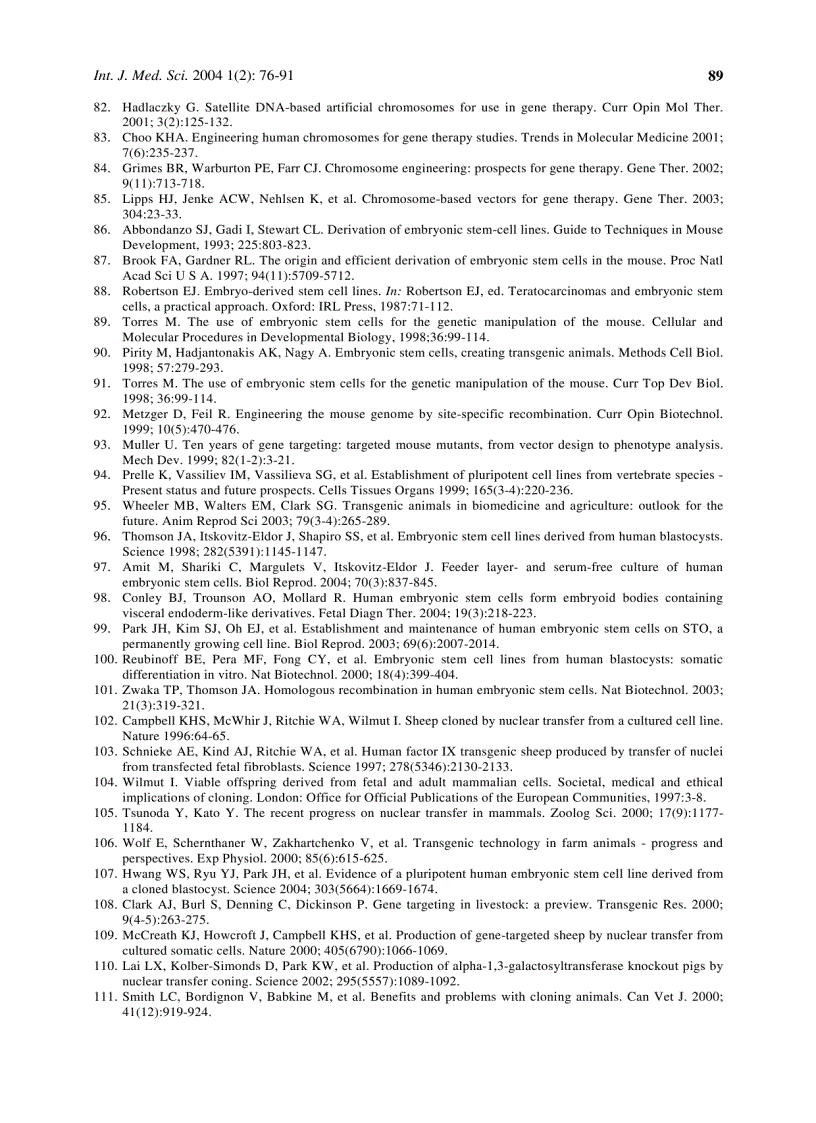 image for page Báo cáo y học Gene Therapy The Potential Applicability of Gene Transfer Technology to the Human Germline