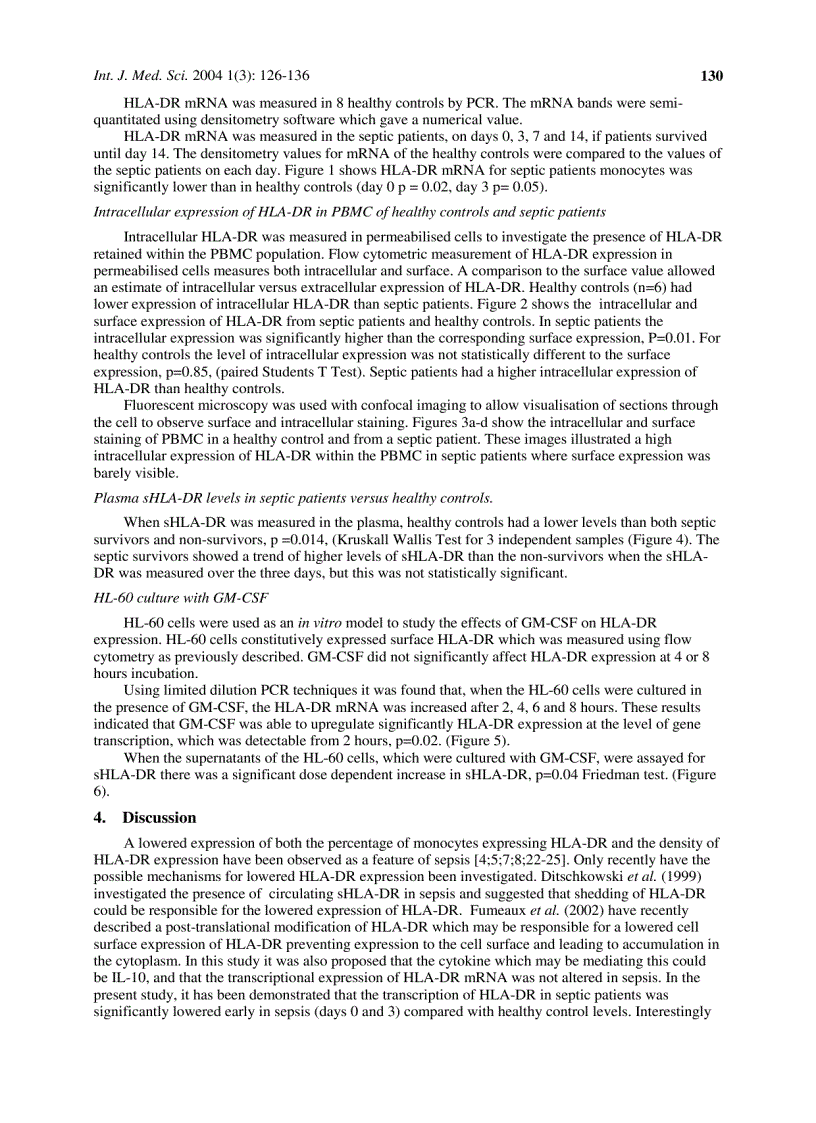 image for page Báo cáo y học HLA DR regulation and the influence of GM CSF on transcription surface expression and shedding