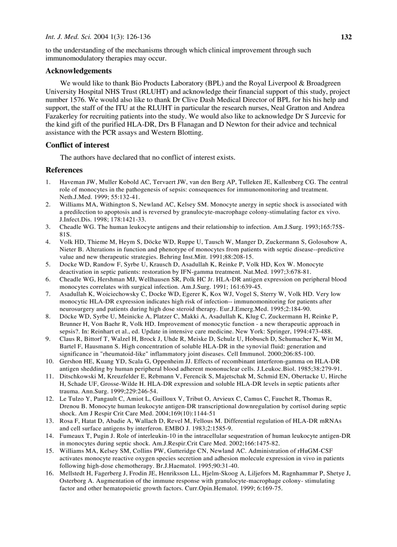 image for page Báo cáo y học HLA DR regulation and the influence of GM CSF on transcription surface expression and shedding