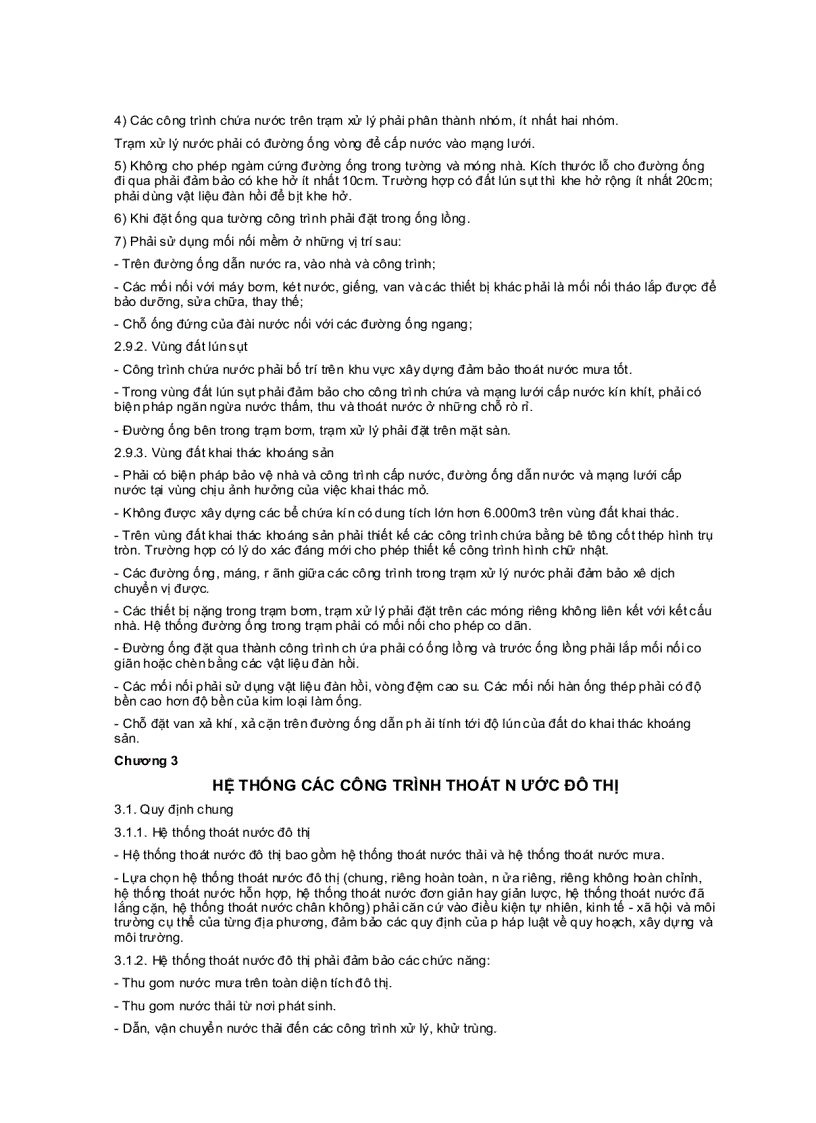 image for page Quy chuẩn kỹ thuật quốc gia các công trình kỹ thuật hạ tầng đô thị