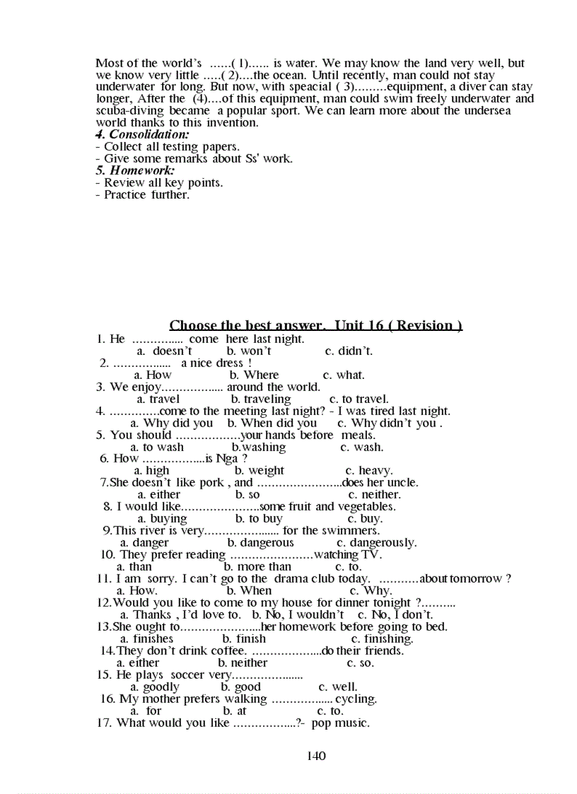 image for page Giáo án Tiếng anh 7