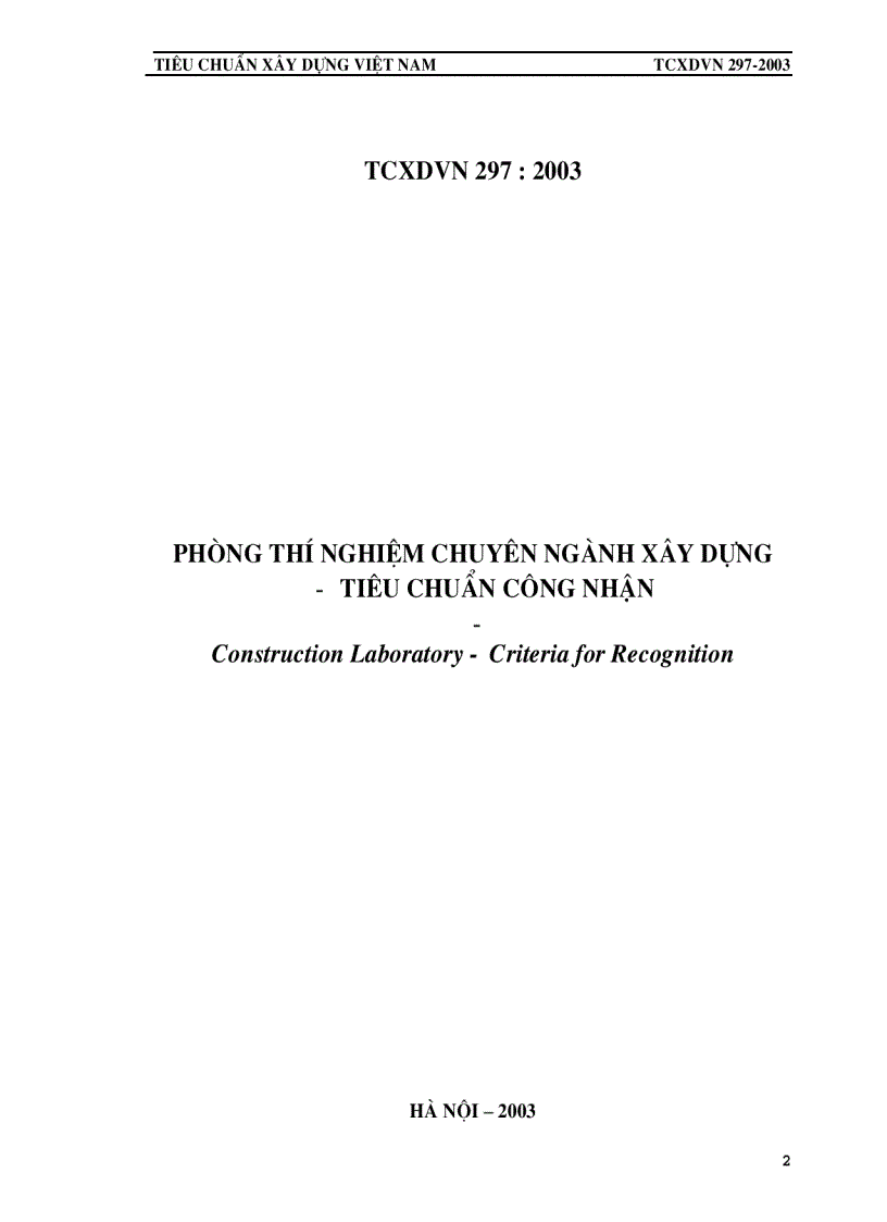 image for page Tiêu chuẩn công nhận phòng thí nghiệm chuyên ngành xây dựng