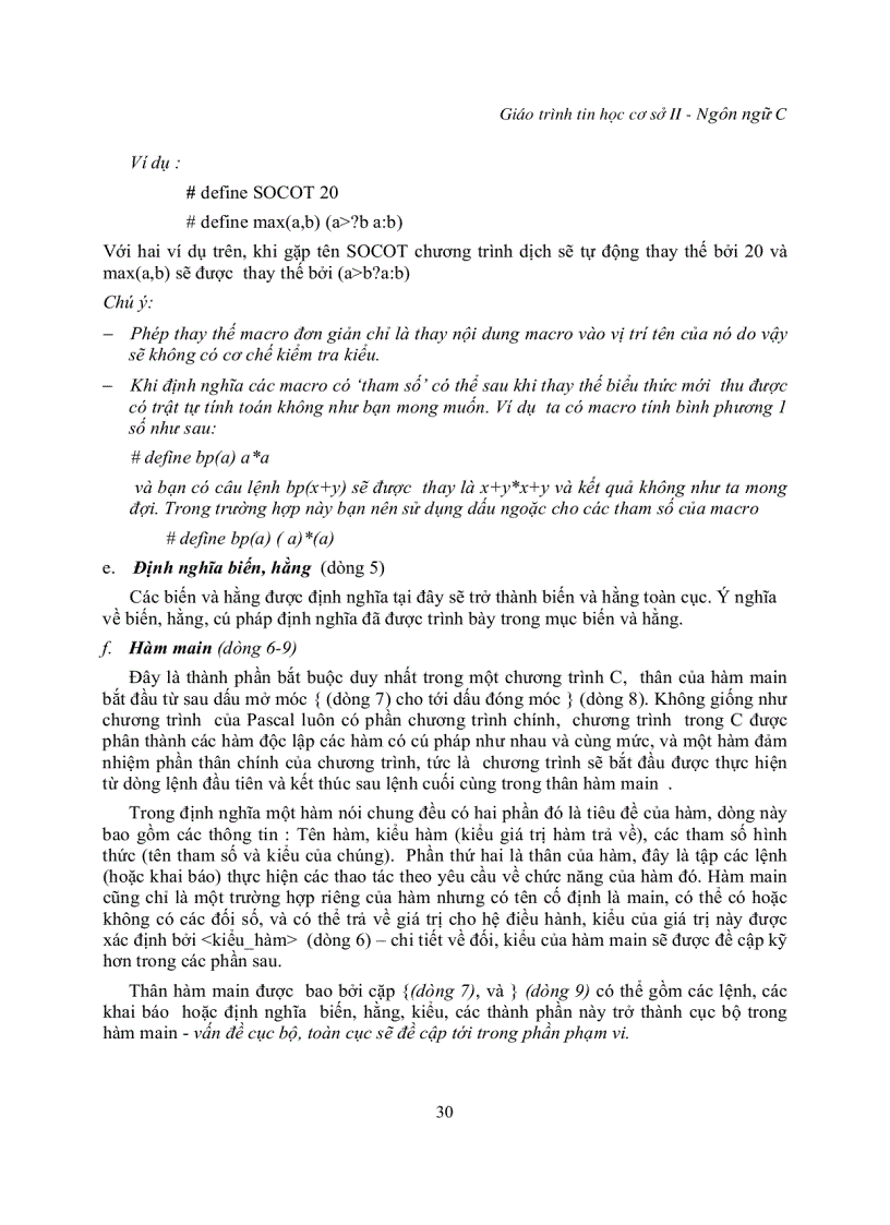 image for page Giáo trình ngôn ngữ C