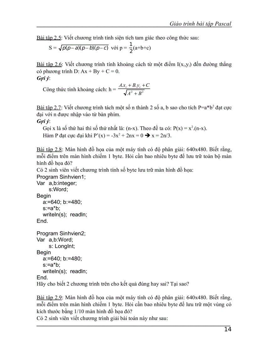 image for page Giáo trính pascal