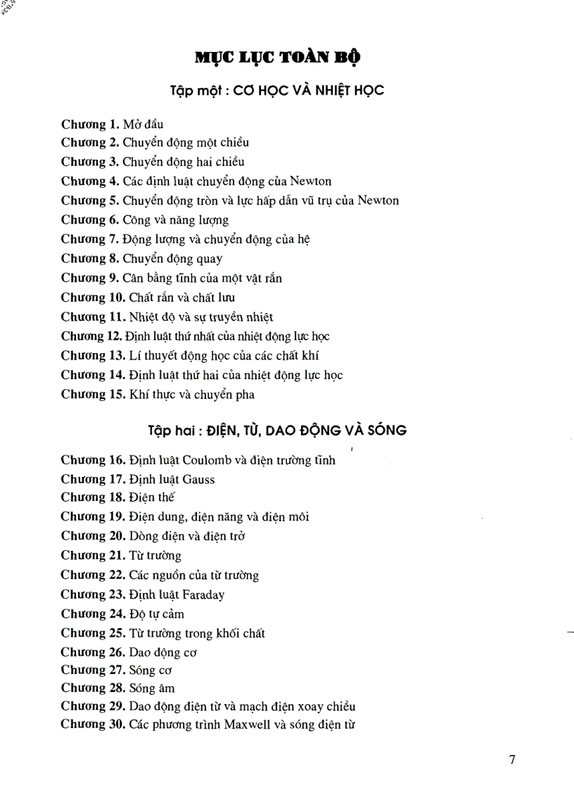 image for page Giáo trình vật lý 1