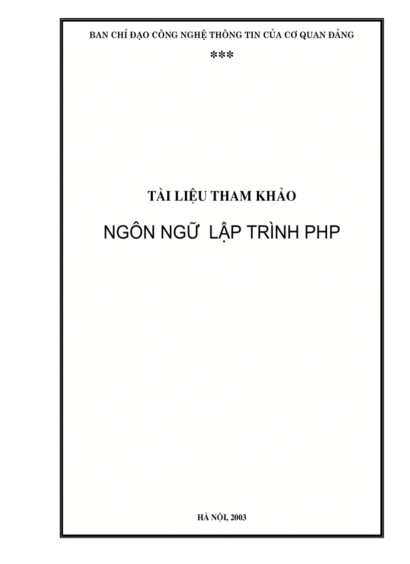 image for page Lập trình pHP