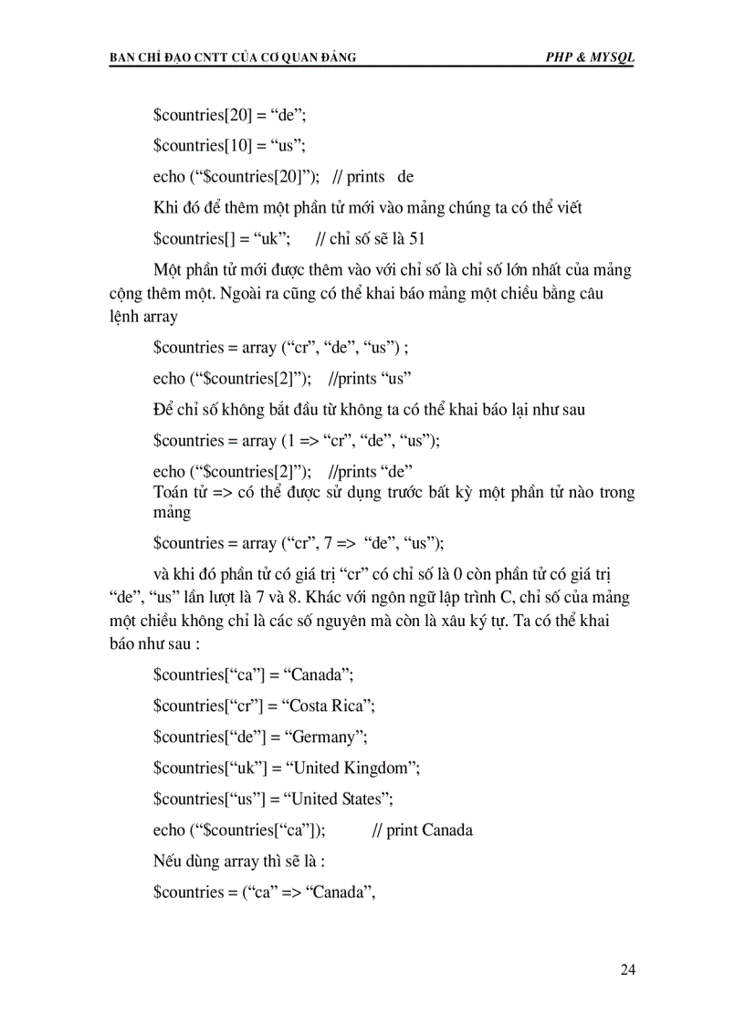 image for page Lập trình pHP