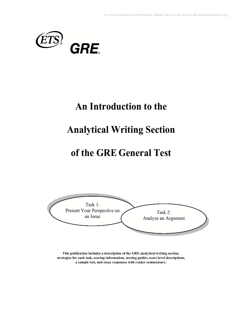 image for page GRE AnaWrit Handbook