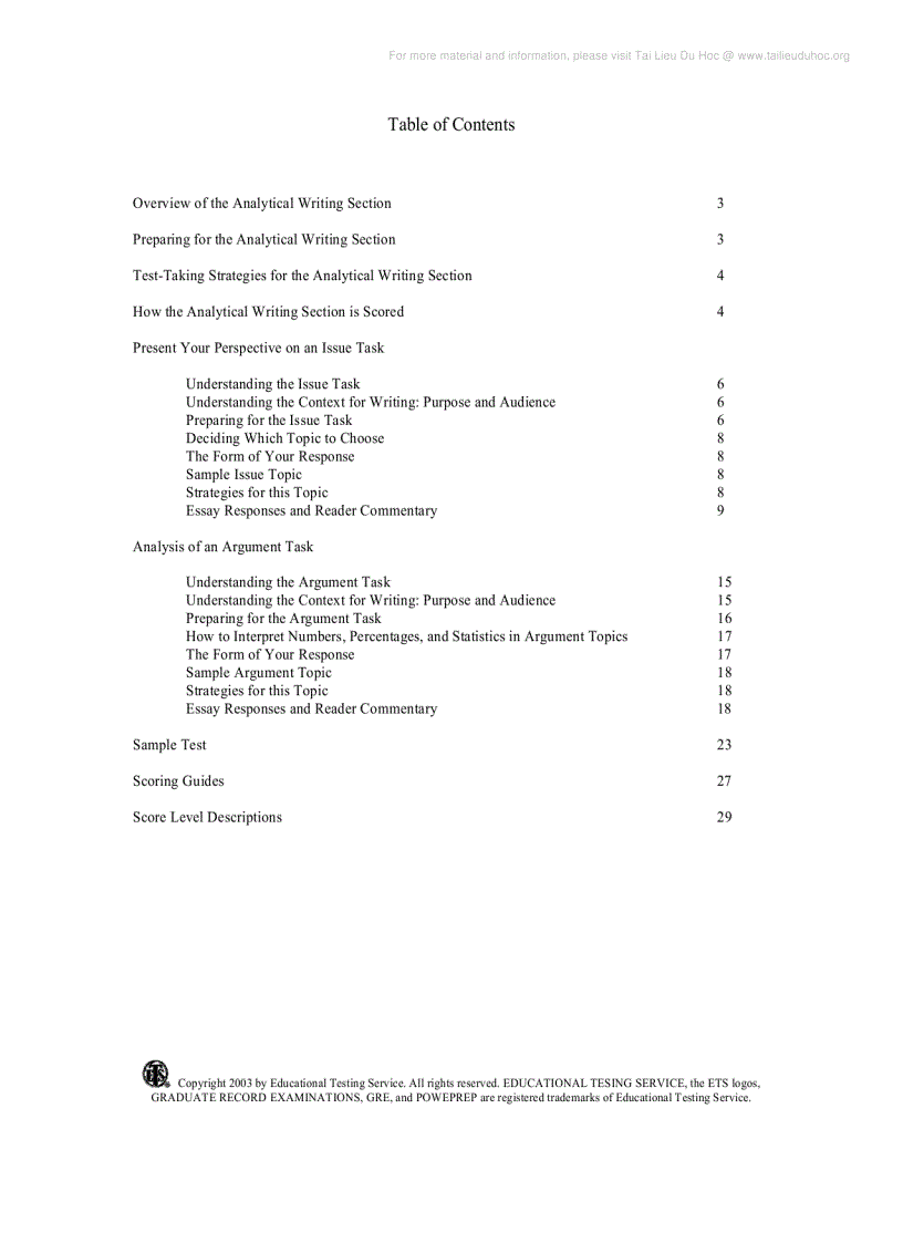 image for page GRE AnaWrit Handbook