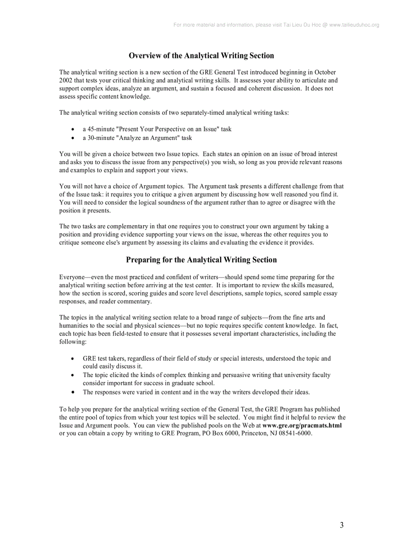 image for page GRE AnaWrit Handbook