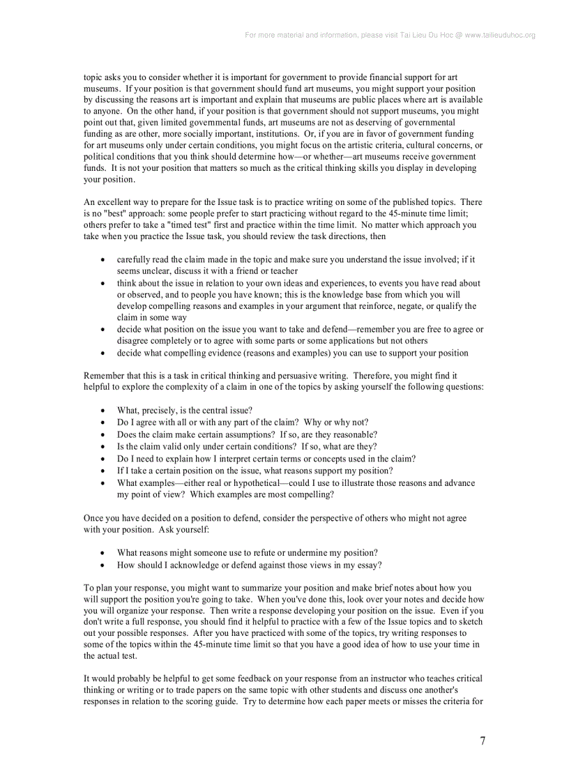 image for page GRE AnaWrit Handbook