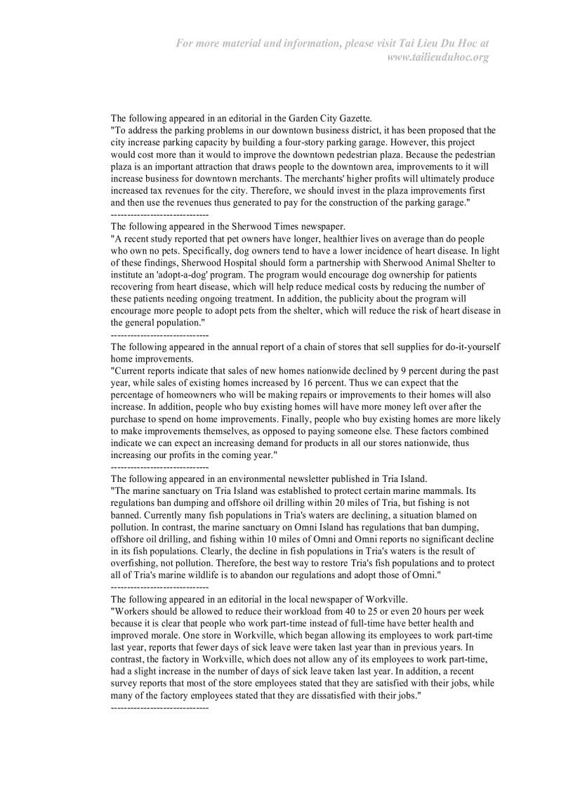 image for page GRE The Pool of Argument Topics