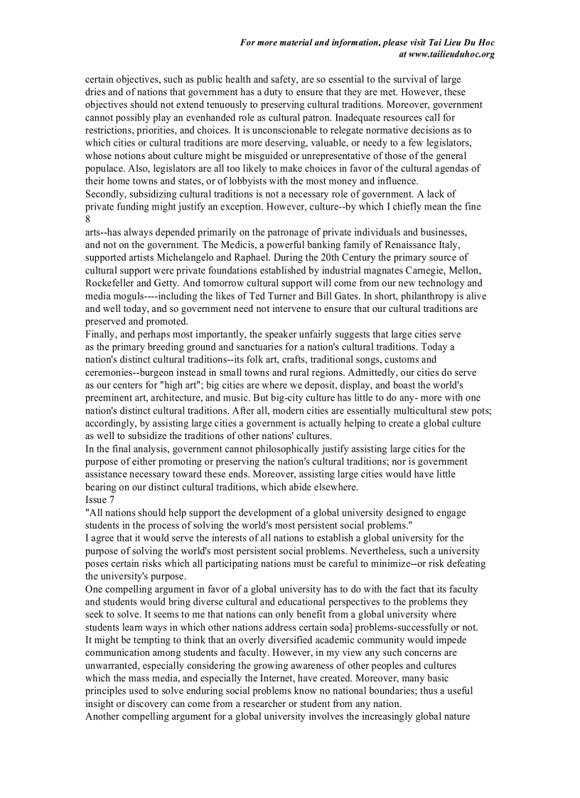 image for page GRE MODEL ESSAYS Issue