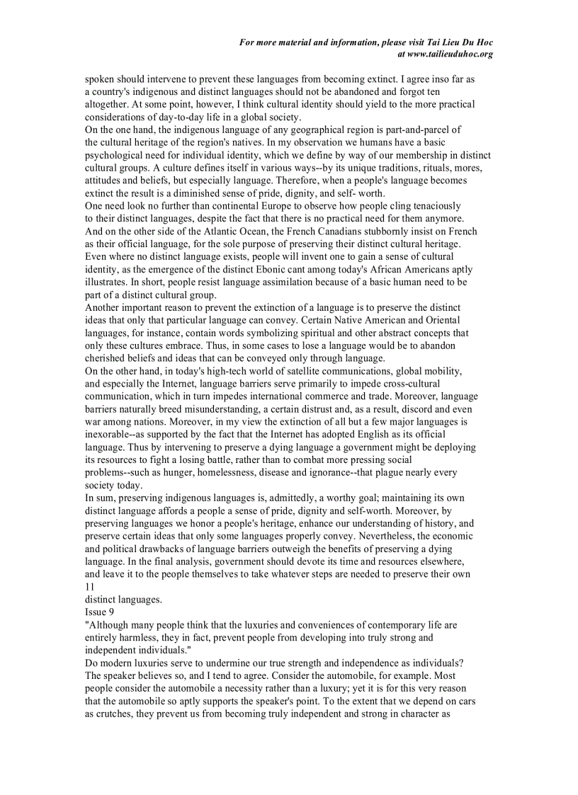 image for page GRE MODEL ESSAYS Issue