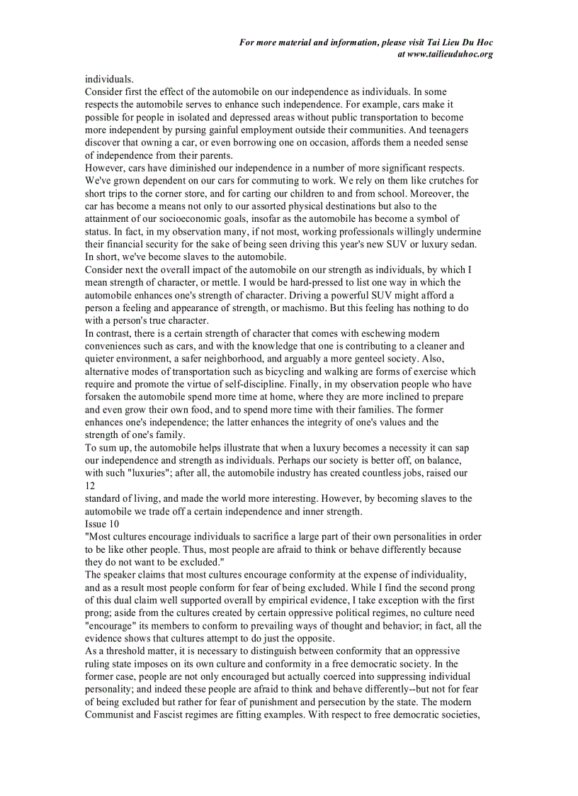 image for page GRE MODEL ESSAYS Issue