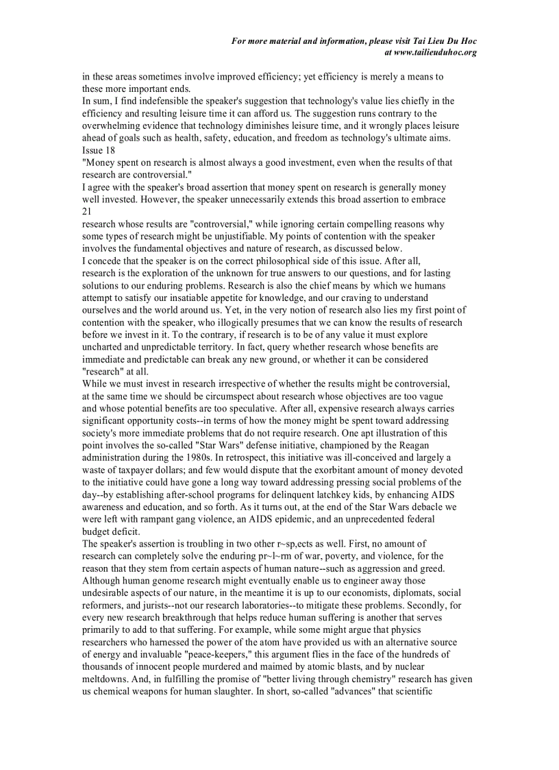 image for page GRE MODEL ESSAYS Issue