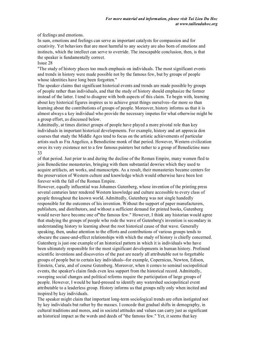 image for page GRE MODEL ESSAYS Issue