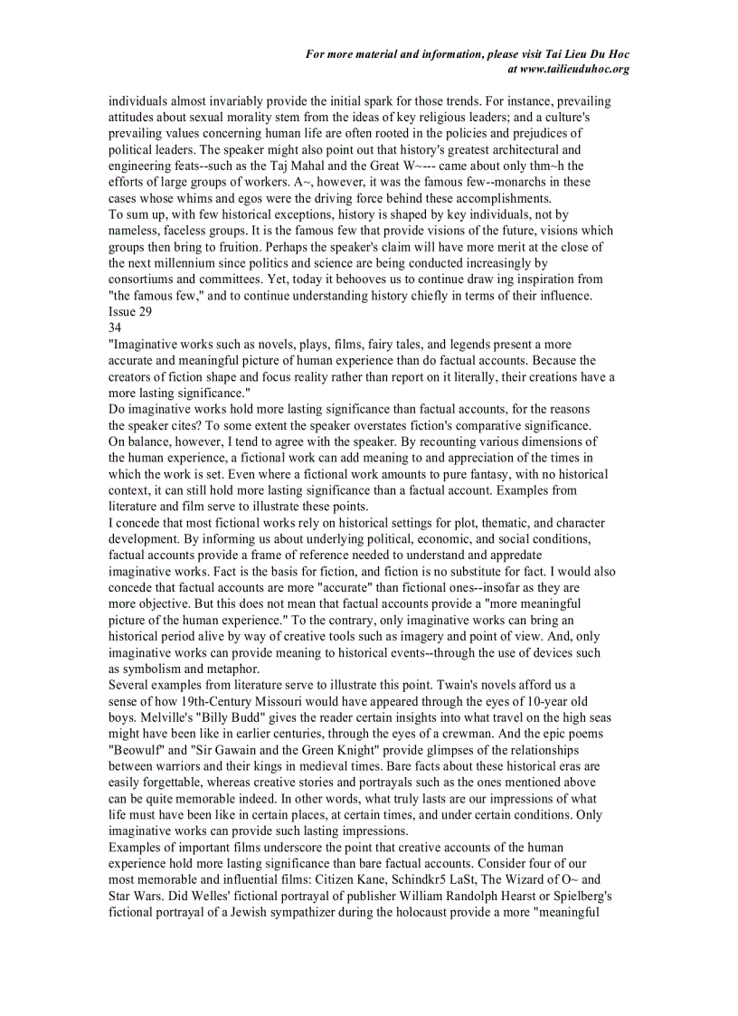 image for page GRE MODEL ESSAYS Issue