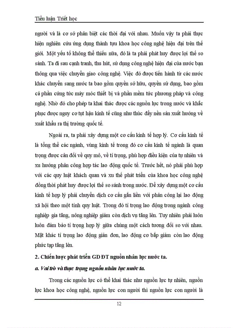 image for page Nhân tố con người trong sự phát triển LLSX và chiến lược đào tạo nguồn nhân lực chất lượng cao 1