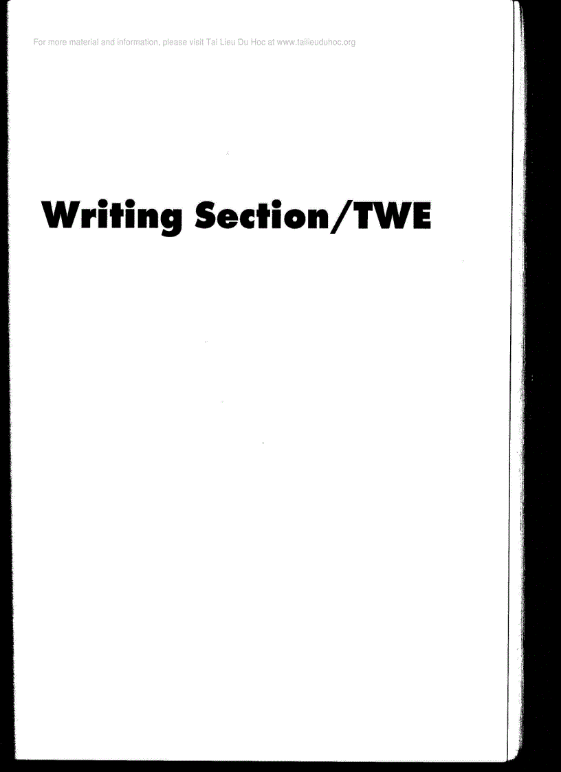 image for page Writing secction TWE