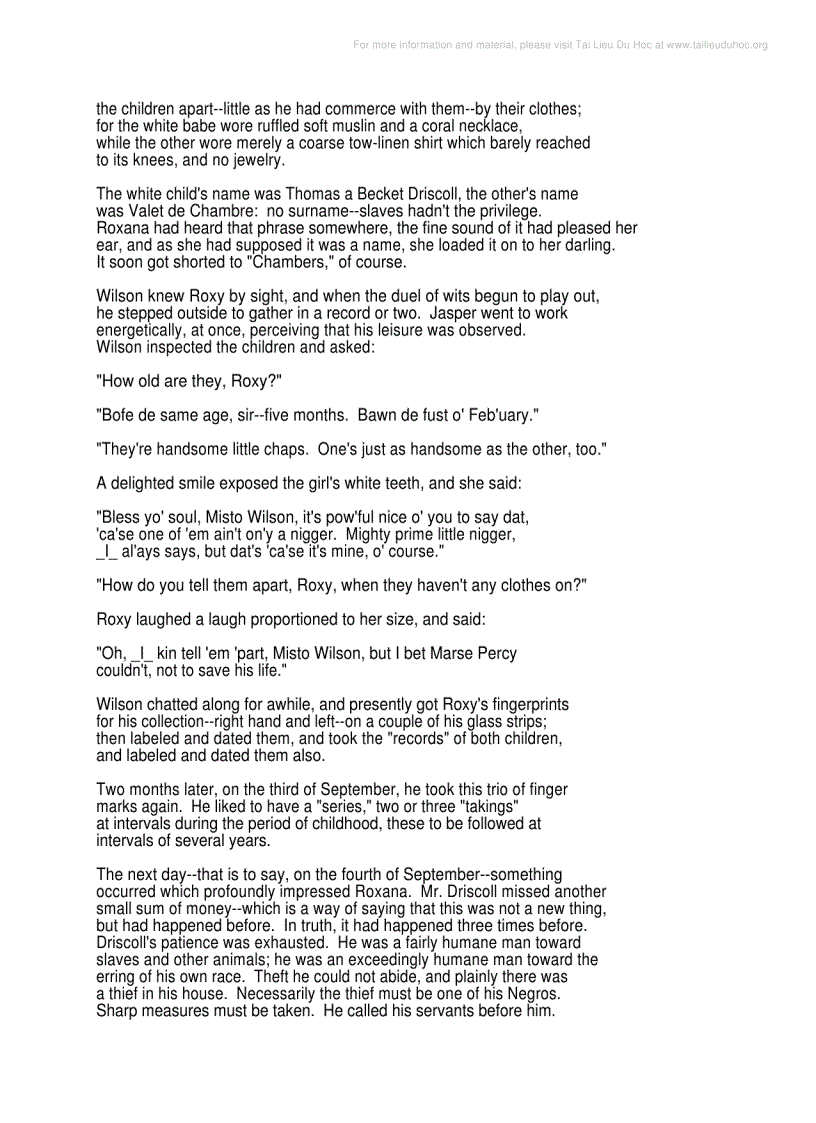 image for page The Tragedy of Pudd nhead Wilson by Mark Twain