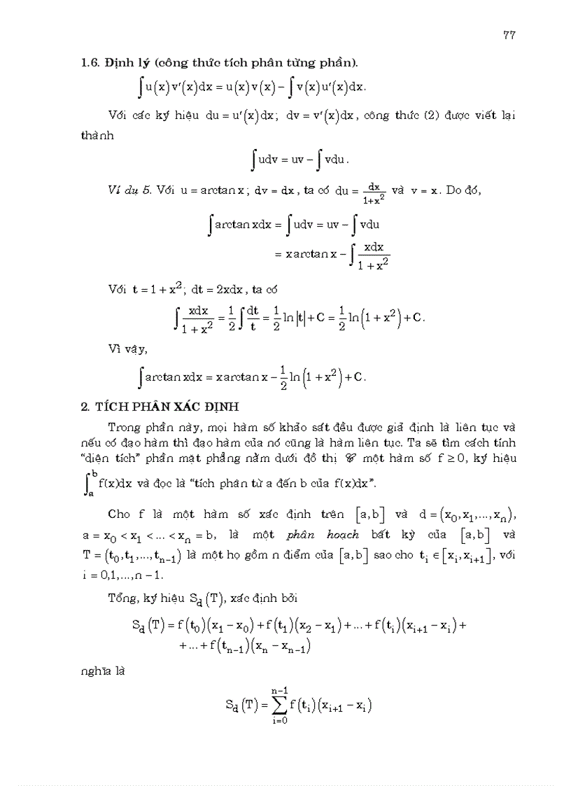 image for page Giáo Trình Giải Tích KHTN Chương 4