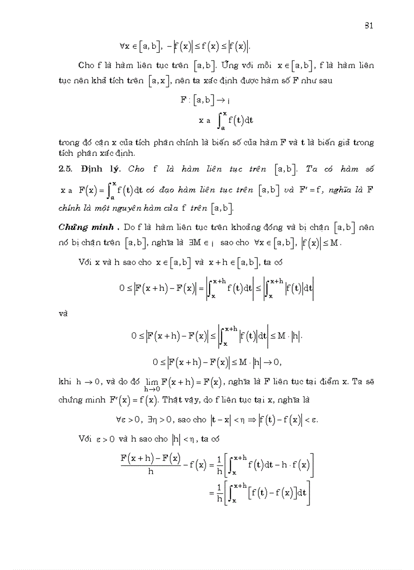 image for page Giáo Trình Giải Tích KHTN Chương 4