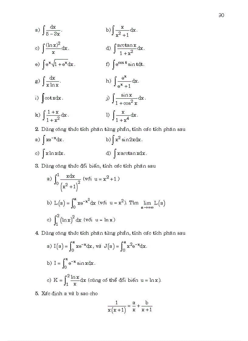 image for page Giáo Trình Giải Tích KHTN Chương 4